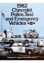 1982 Chevrolet Police & Taxi Vehicles