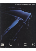 1987 Buick Buyers Guide
